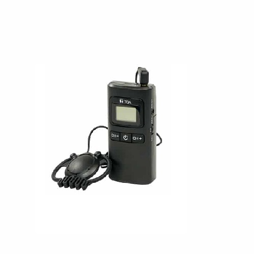 ทัวร์ไกด์ไร้สายดิจิตอล สำหรับผู้ฟัง TOA WG-D100R Wireless Guide Receiver