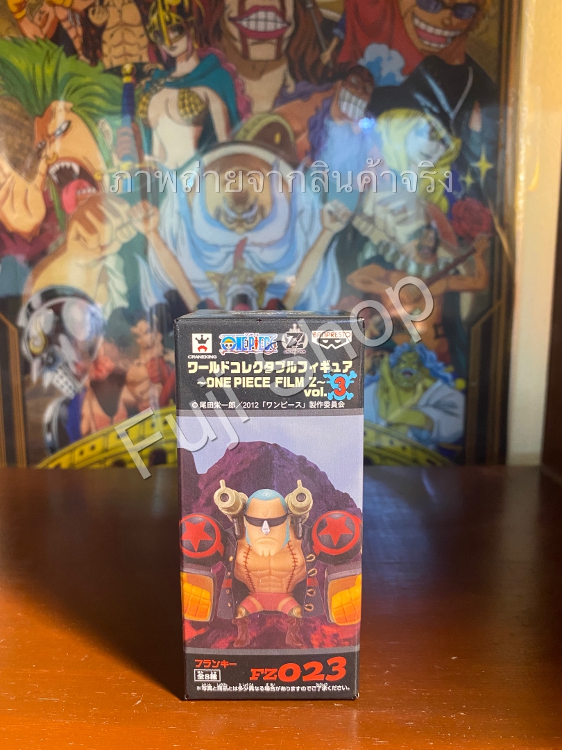 Franky Film Z ของแท้ JP แมวทอง - WCF Banpresto [โมเดลวันพีช]