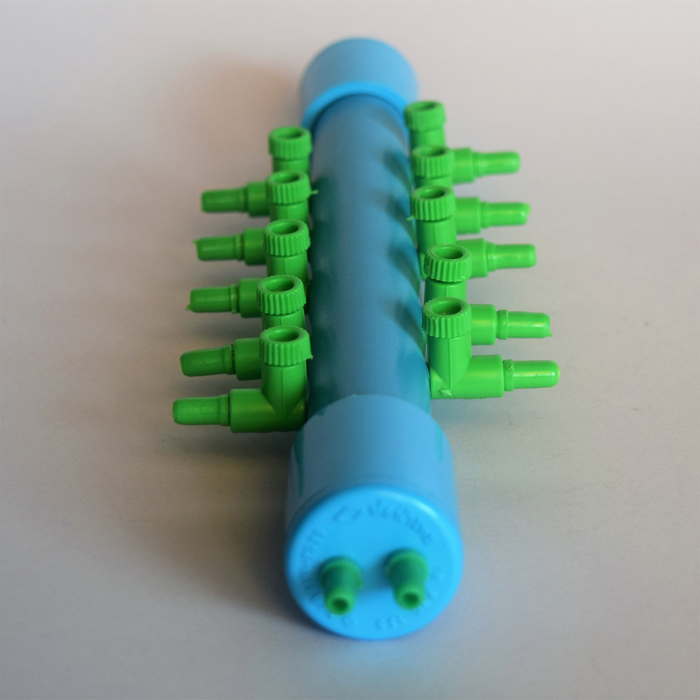 ท่อพักลม ท่อแยกลม เข้า2 ออก10 ปรับแรงดันลมได้ 1 ตัว