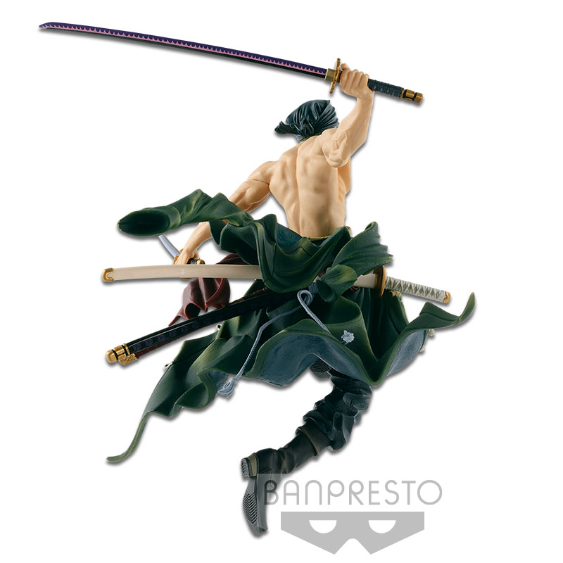 Zoro ของแท้ JP แมวทอง - Banpresto World Figure Colosseum [โมเดลวันพีช]
