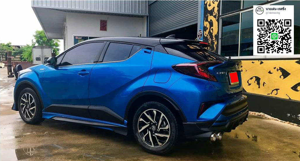 LAMBOR STYLE(G3)ท่อกลม VS TOYOTA C-HR'18-ปัจจุบัน [สปอรต์หรูแรงทุกมุมมองของสายตา]