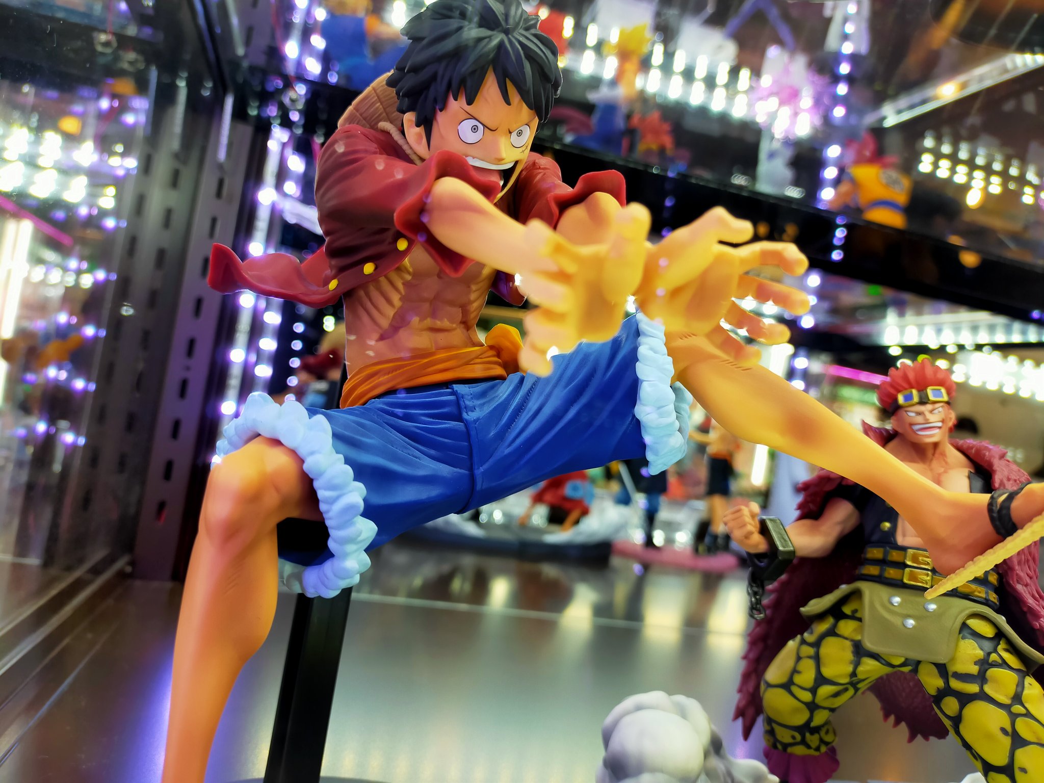 Luffy ของแท้ JP แมวทอง - Maximatic Banpresto [โมเดลวันพีช]