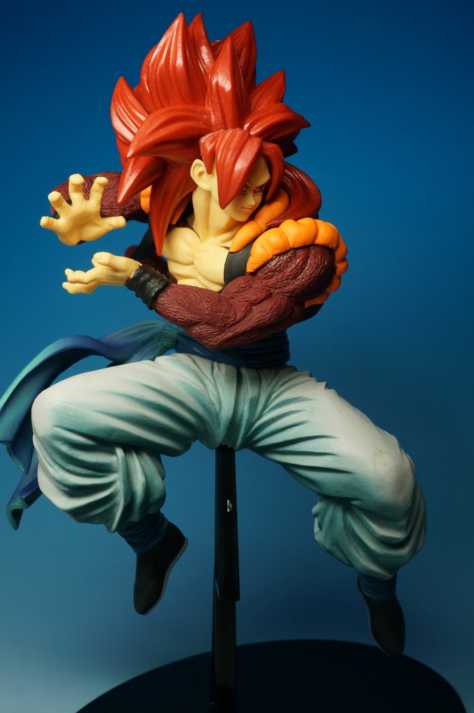 Gogeta Super Saiyan 4 ของแท้ JP แมวทอง - Scultures Banpresto [โมเดลดราก้อนบอล]