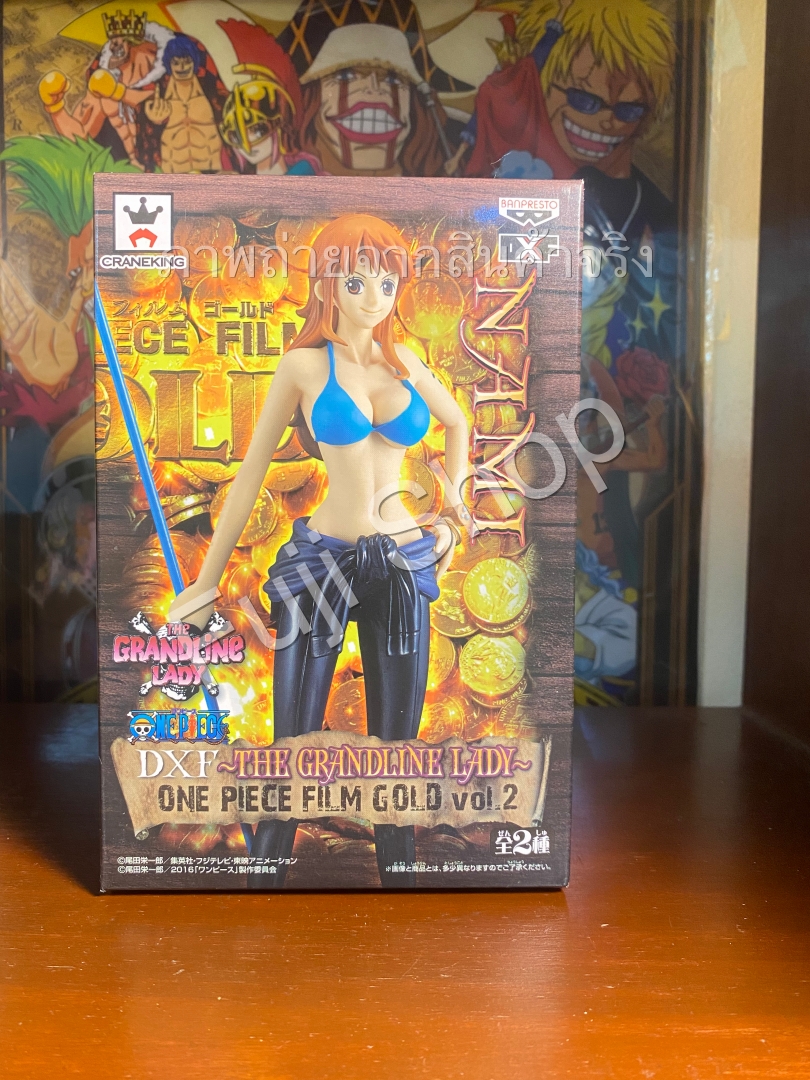 Nami Film Gold ของแท้ JP แมวทอง - Grandline Lady Banpresto [โมเดลวันพีช]