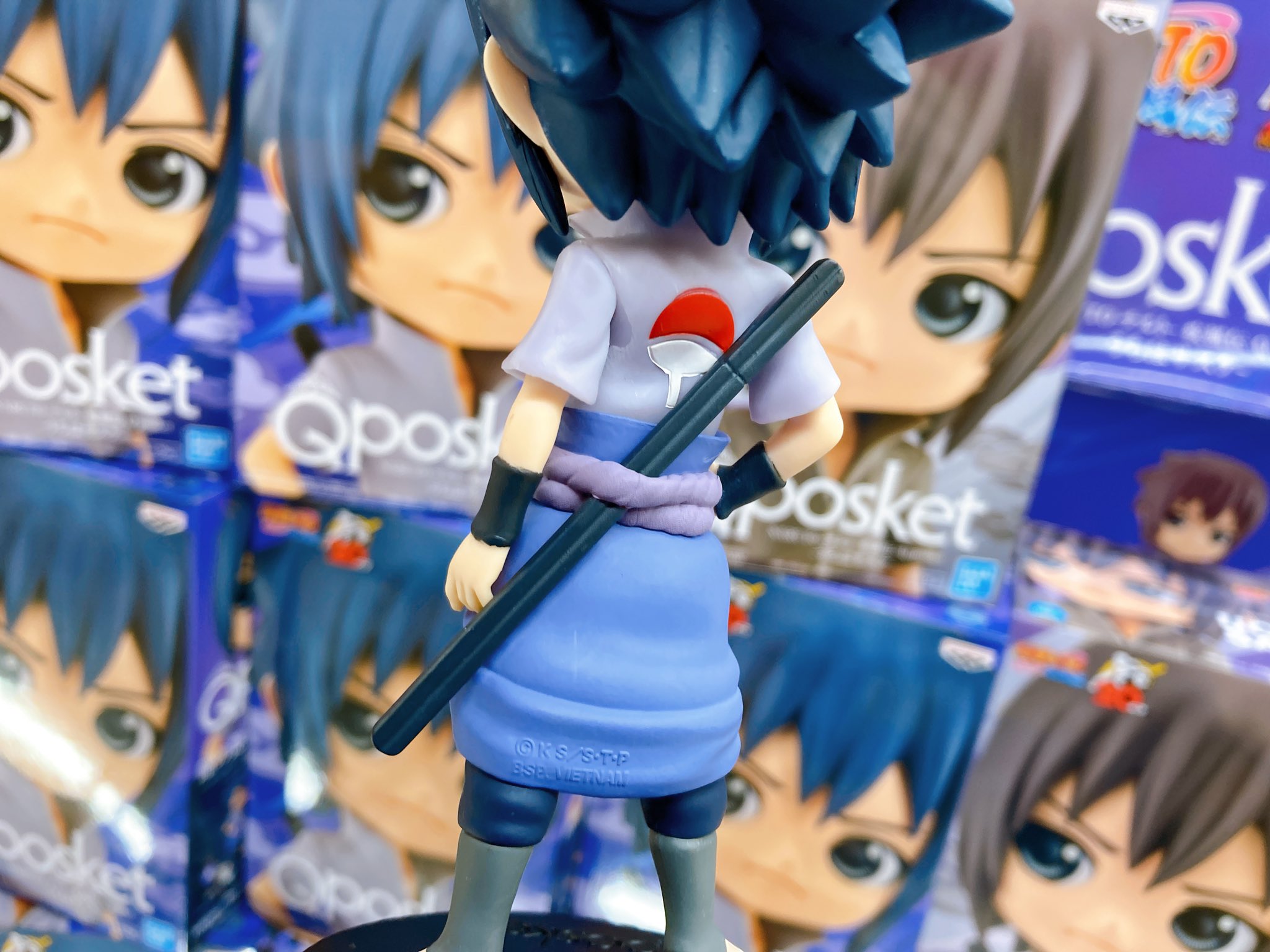 Sasuke ของแท้ JP - Q Posket Banpresto [โมเดลนารูโตะ]