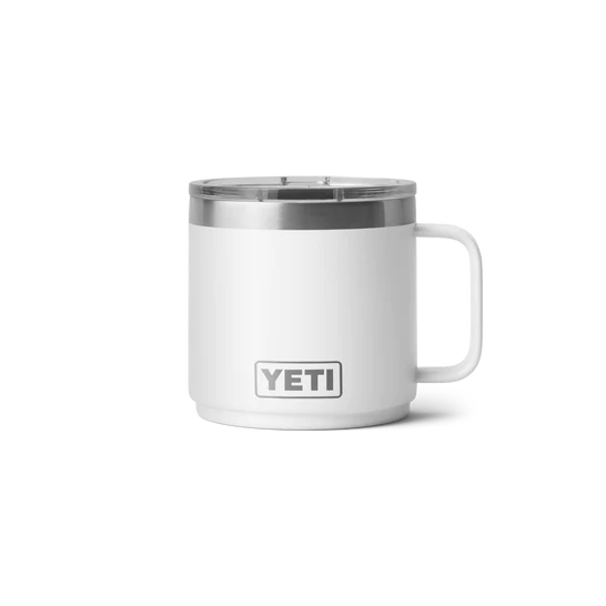 Rambler 14Oz Mug With Magslider Lid White