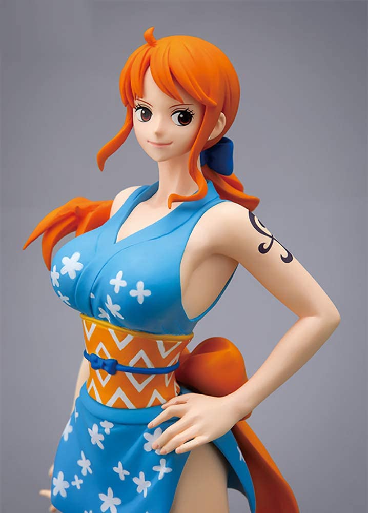 Nami Wanokuni Style ของแท้ JP แมวทอง - Glitter & Glamours Banpresto [โมเดลวันพีช]