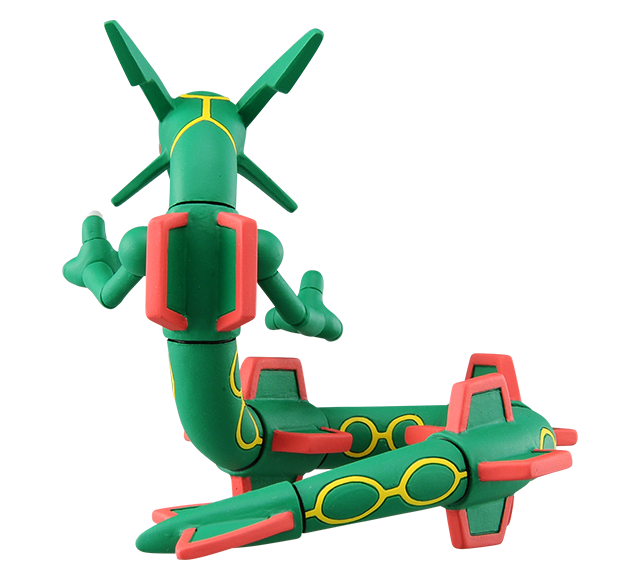 Rayquaza ของแท้ JP - Monster Collection Takara Tomy [โมเดลโปเกมอน]