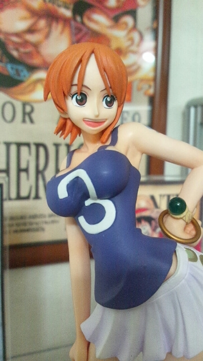 Nami ของแท้ JP แมวทอง - POP NEO Megahouse [โมเดลวันพีช]