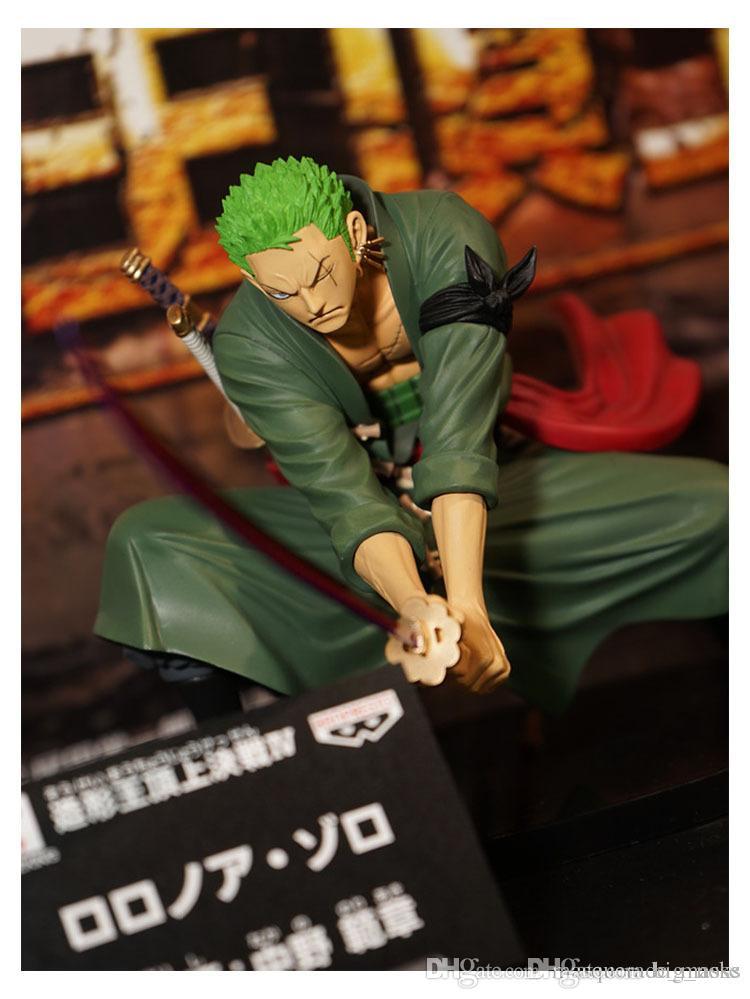 Zoro ของแท้ JP แมวทอง - Scultures Banpresto [โมเดลวันพีช]