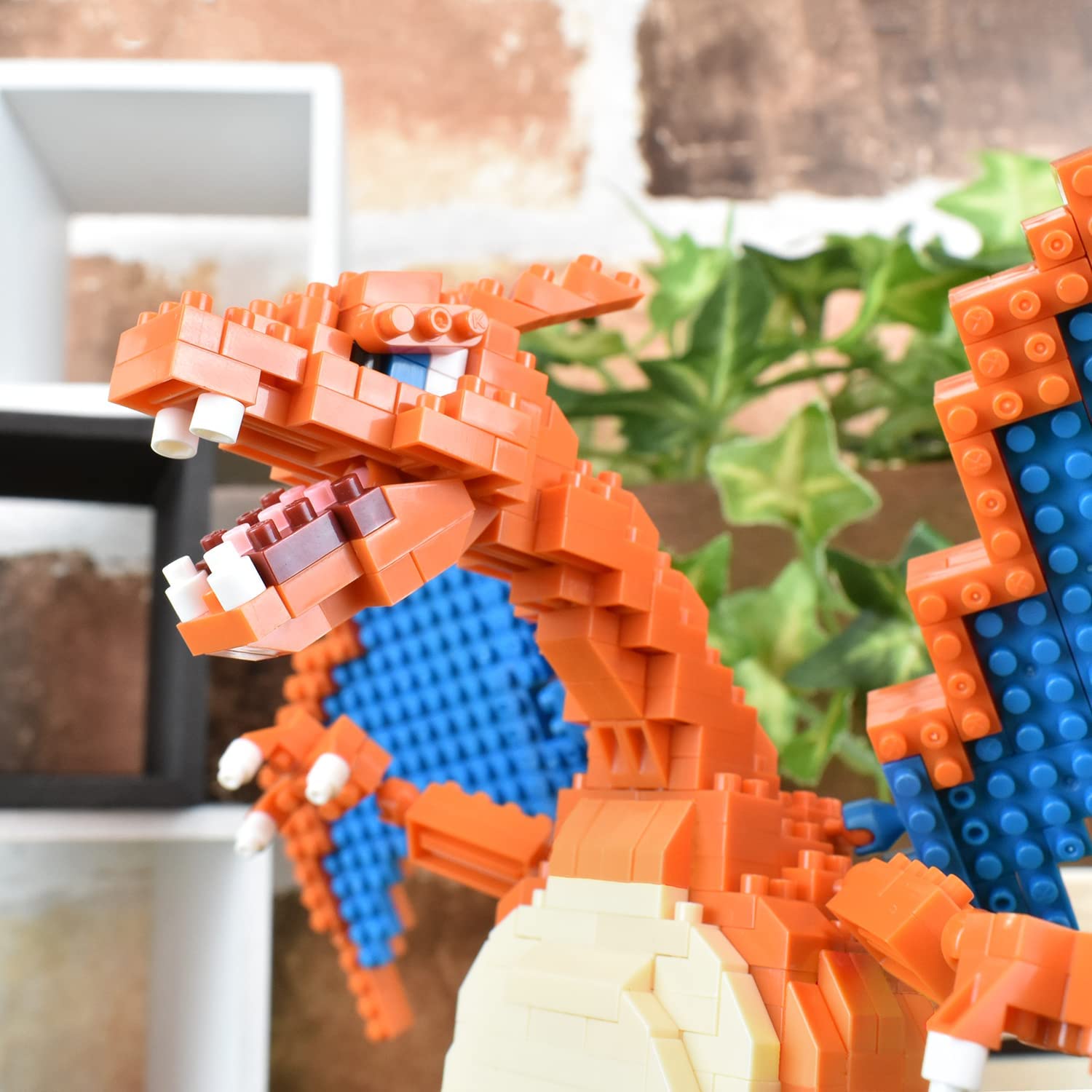 Charizard (แบบประกอบ) ของแท้ JP - Nanoblock Kawada [เลโก้โปเกมอน]