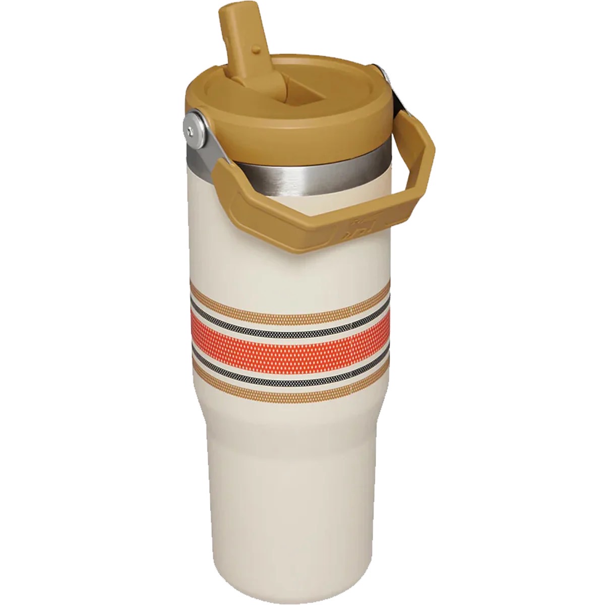 Varsity Iceflow™ Flip Straw Tumbler 30Oz Cream Mesh