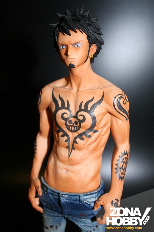 Law ของแท้ JP แมวทอง - King of Artist Banpresto [โมเดลวันพีช]