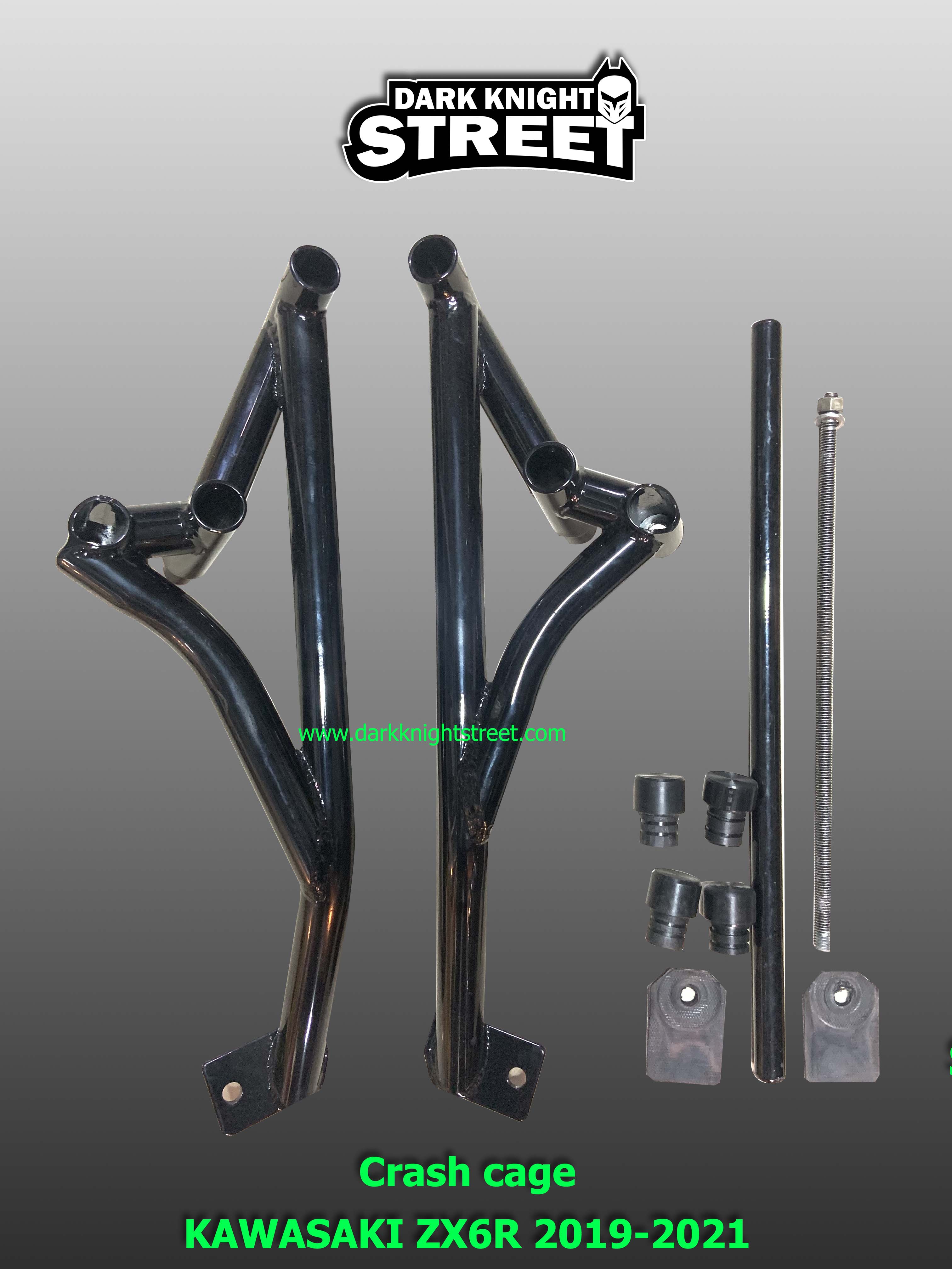 ZX6R crash cage