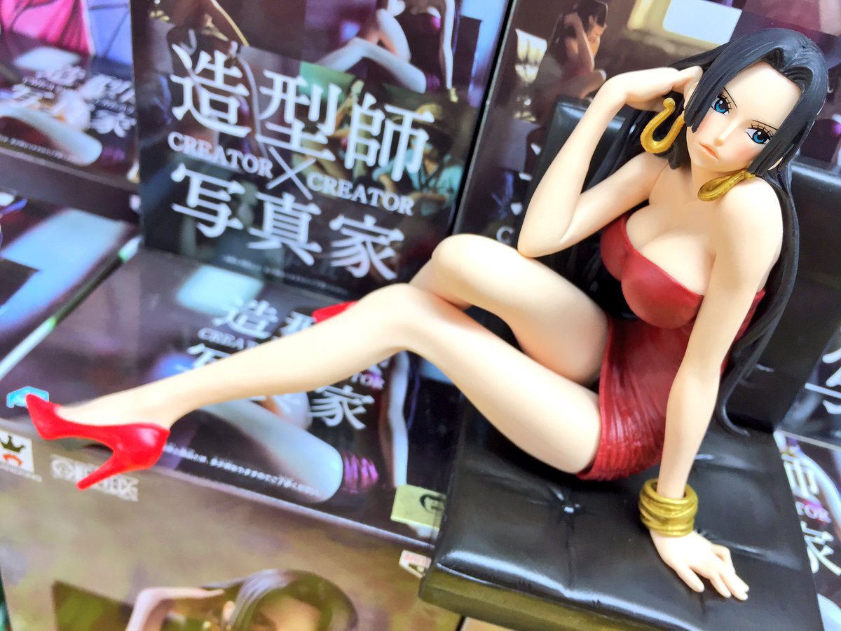Boa Hancock ของแท้ JP แมวทอง - Creator X Creator Banpresto [โมเดลวันพีช]