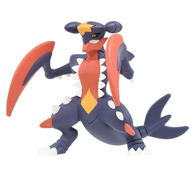 Mega Garchomp ของแท้ JP - Monster Collection Takara Tomy [โมเดลโปเกมอน]