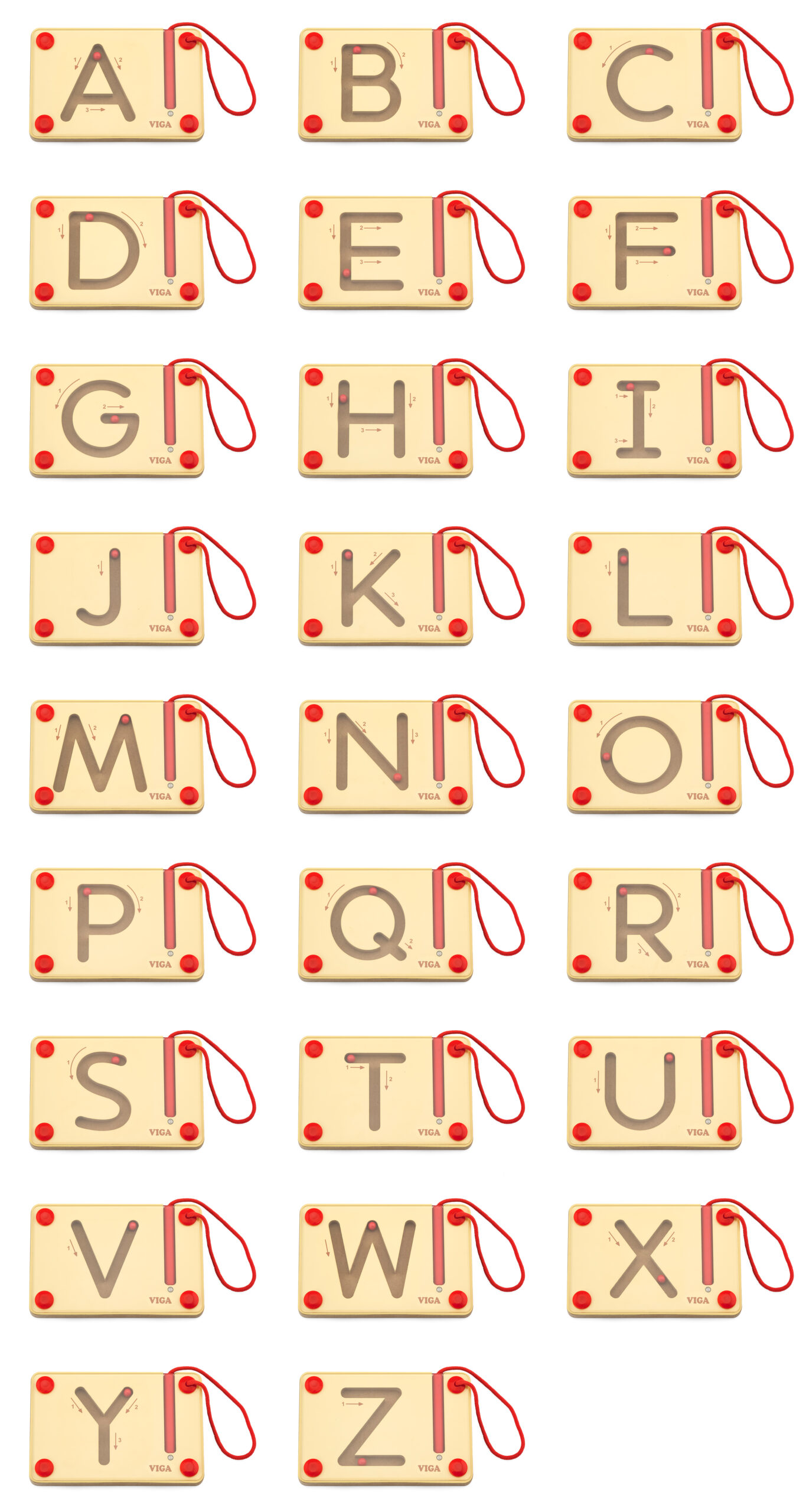 ชุดแท่นไม้แม่เหล็กภาษาอังกฤษ ตัวพิมพ์ใหญ่ ฝึกการเขียน สื่อการสอนอนุบาล,ปฐมวัย,ของเล่นเสริมพัฒนาการ, ของเล่นเสริมทักษะ