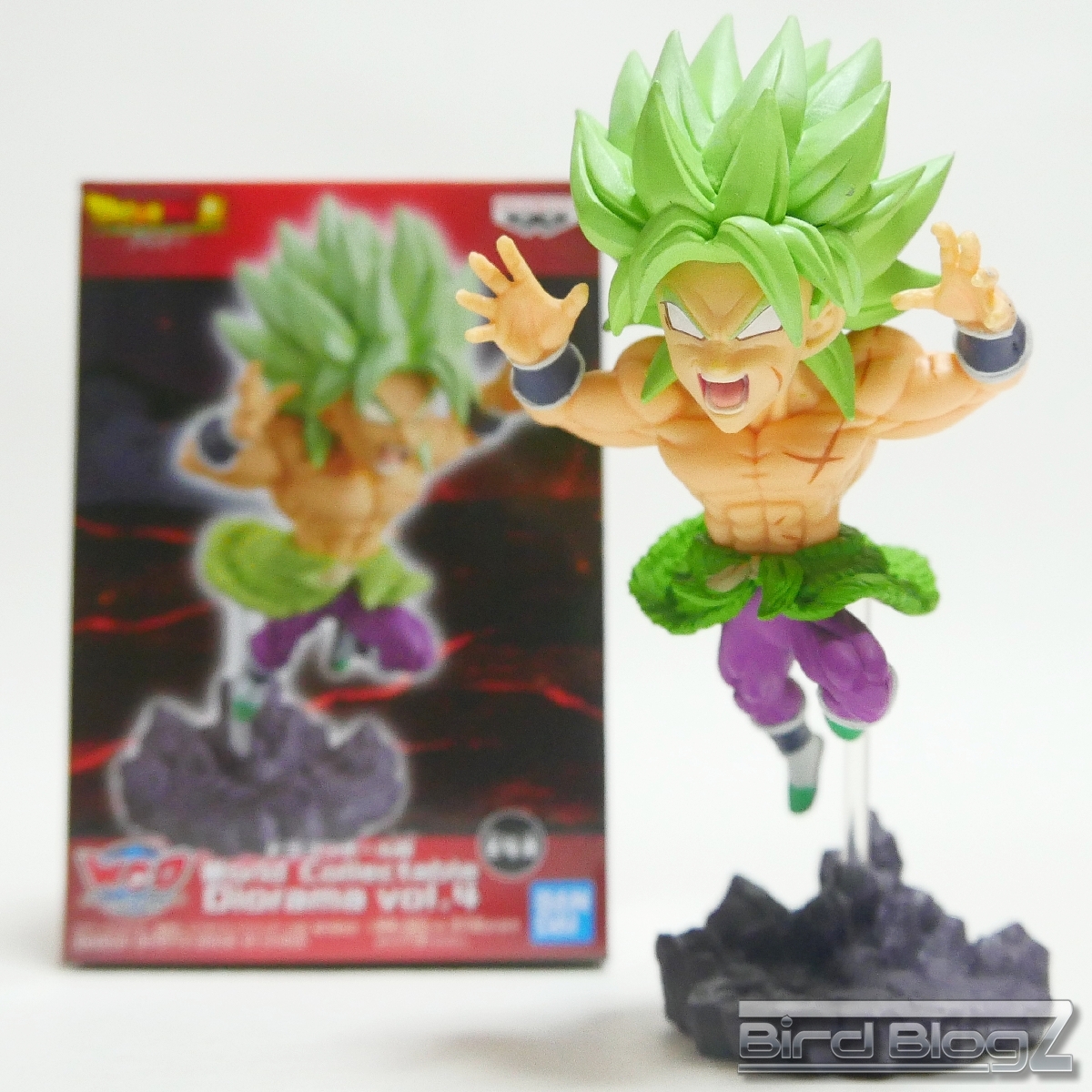 Broly Super Saiyan ของแท้ JP แมวทอง - WCD Banpresto [โมเดลดราก้อนบอล]