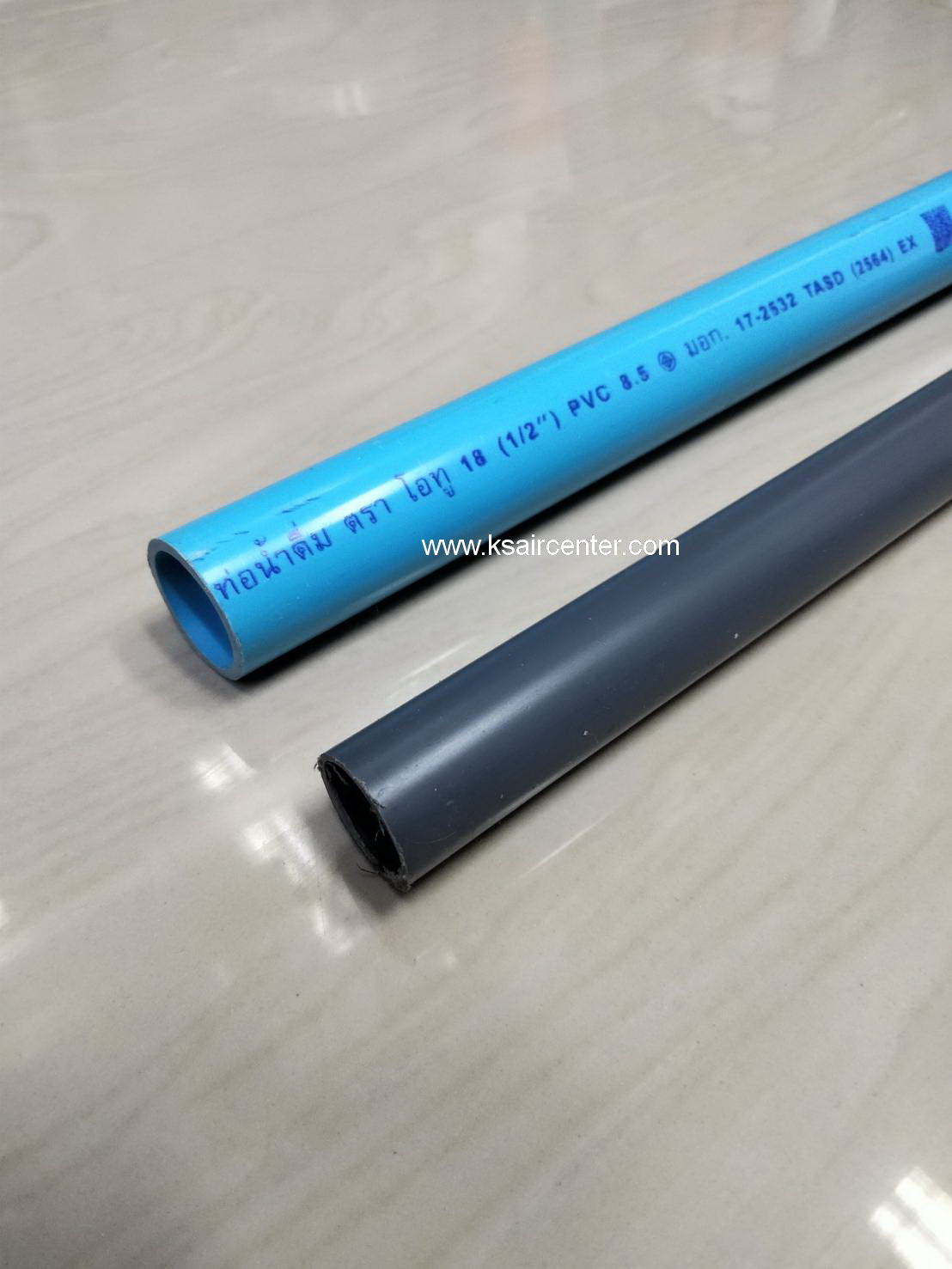 ท่อ PVC สีเทา ขนาด 3 หุน (3/8)