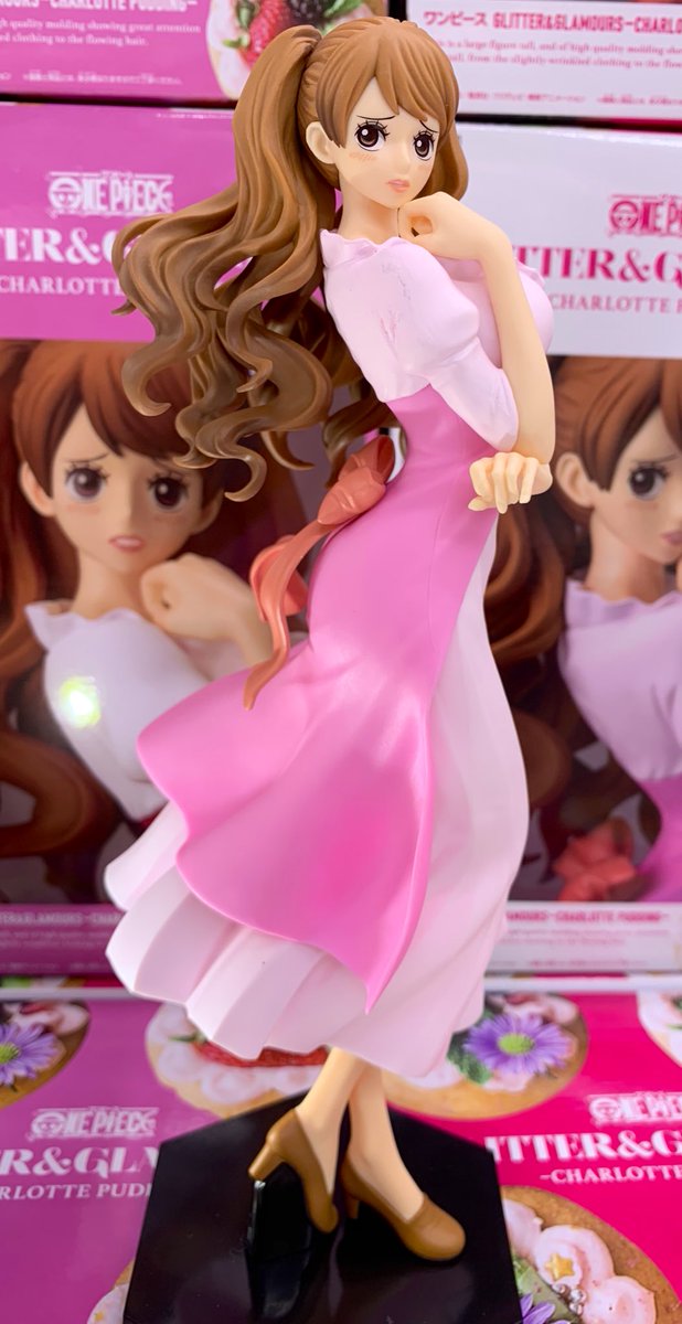 Pudding ของแท้ JP แมวทอง - Glitter & Glamours Banpresto [โมเดลวันพีช]