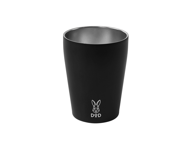 DoD MUG UTHERMO Double Wall Mug Black MG1-859-BK