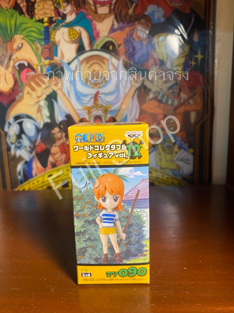 Nami ของแท้ JP แมวทอง - WCF Banpresto [โมเดลวันพีช]