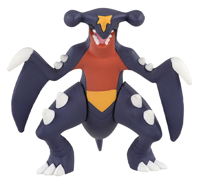 Garchomp ของแท้ JP - Monster Collection Takara Tomy [โมเดลโปเกมอน]