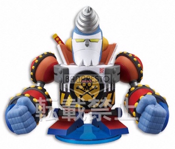 Franky ของแท้ JP แมวทอง - WCF Mega Banpresto [โมเดลวันพีช]