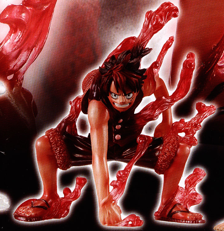 Luffy Gear 2 ของแท้ JP แมวทอง - Super Effect Banpresto [โมเดลวันพีช]