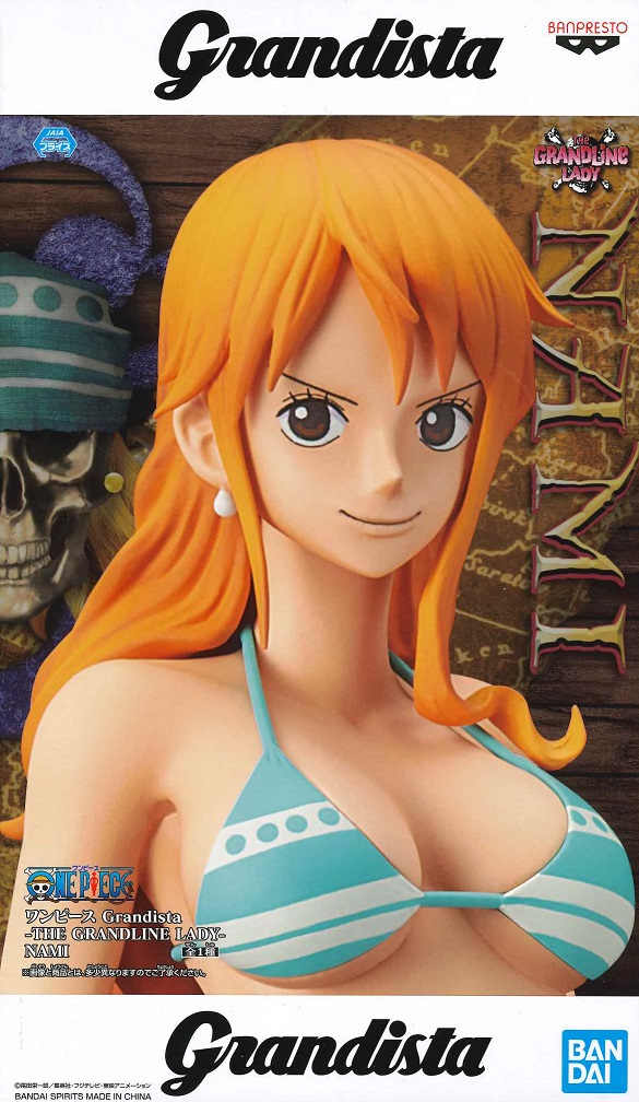 Nami ของแท้ JP แมวทอง - Grandista Banpresto [โมเดลวันพีช]