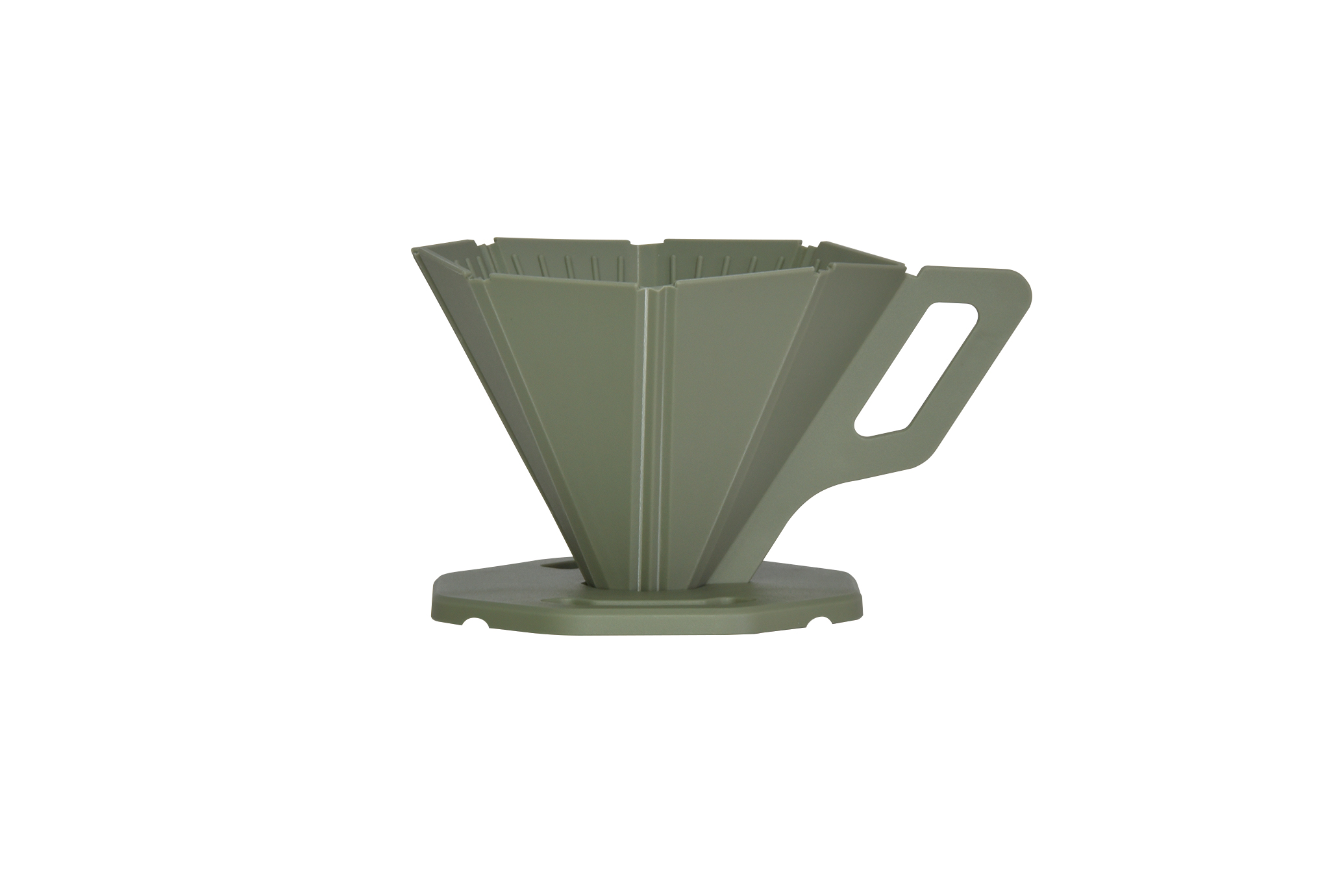 Plastic Dripper (Olive) อุปกรณ์ชงกาแฟ