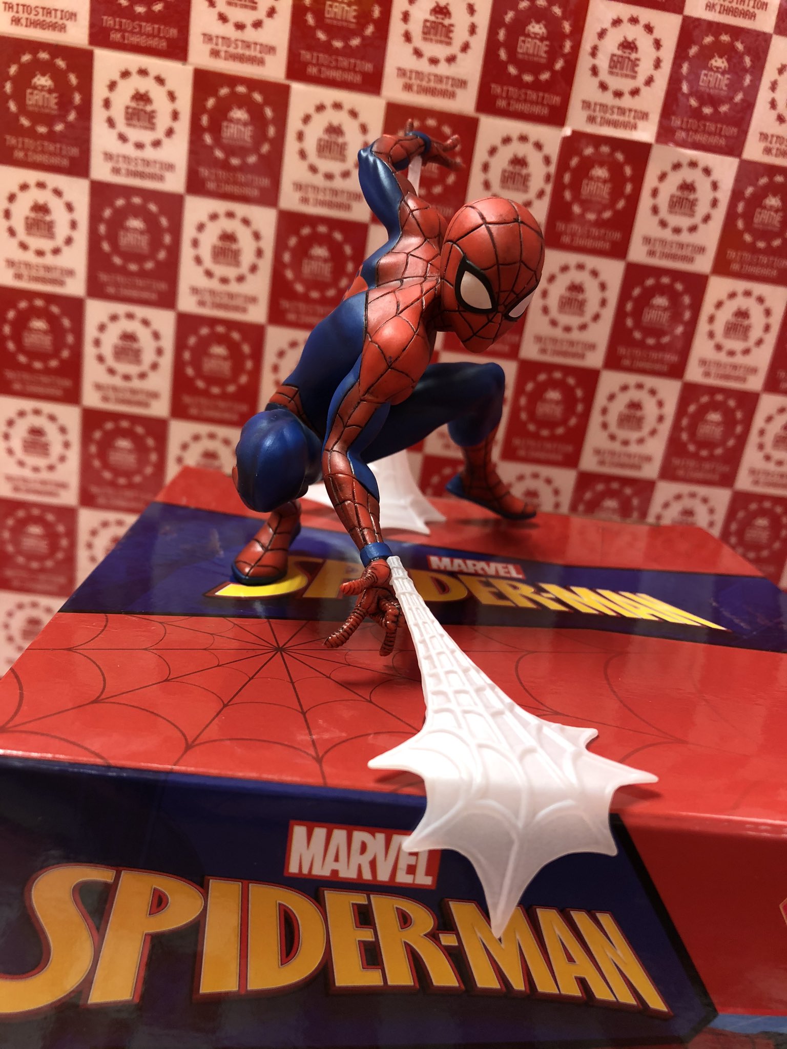 Spider Man ของแท้ JP - Furyu [โมเดล Marvel]