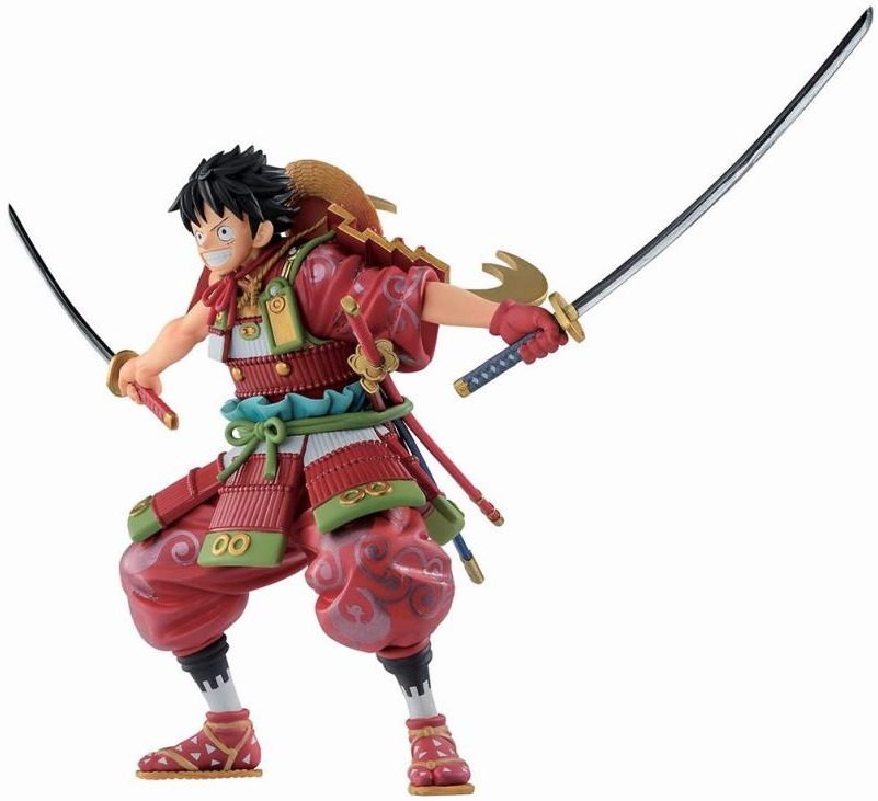 Luffy Wano ของแท้ JP แมวทอง - Ichiban Kuji Banpresto [โมเดลวันพีช]
