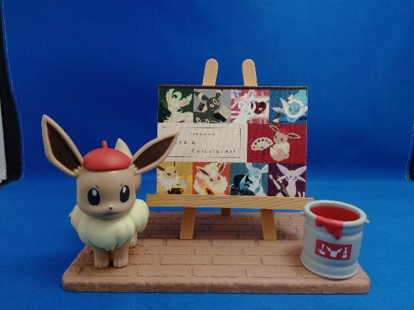 Eevee & Colorful Art ของแท้ JP - Ichiban Kuji Banpresto [โมเดลโปเกมอน]