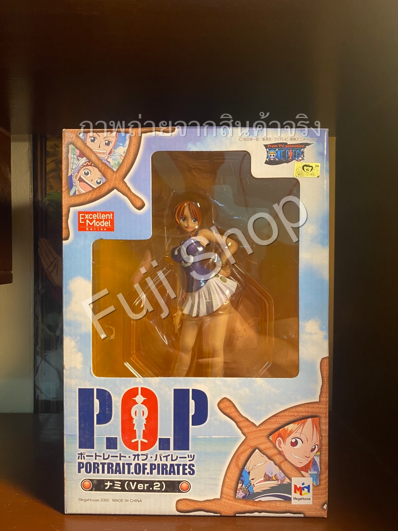 Nami ของแท้ JP แมวทอง - POP NEO Megahouse [โมเดลวันพีช]