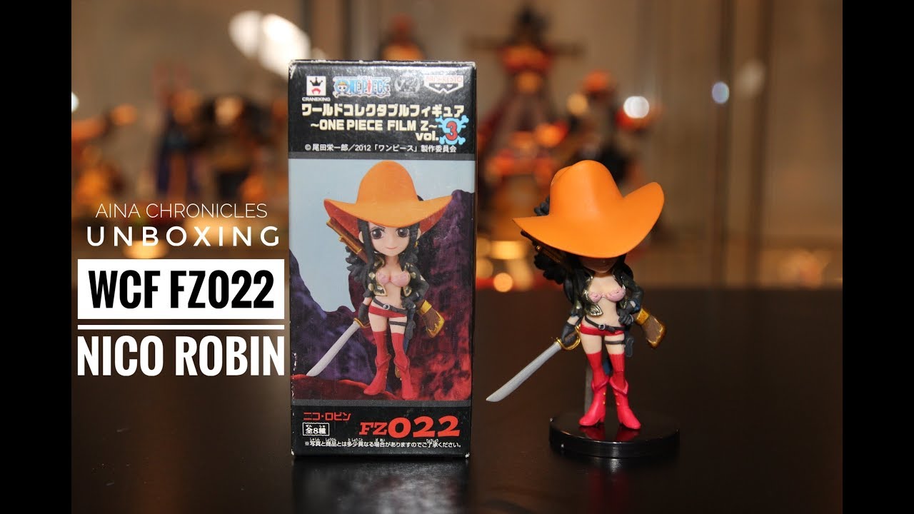 Robin Film Z ของแท้ JP แมวทอง - WCF Banpresto [โมเดลวันพีช]