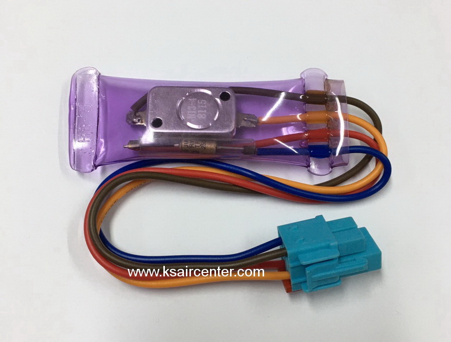 ไบเมนทอล + ฟิวส์ ตู้เย็น LG (ไม่มี ฟอยล์)