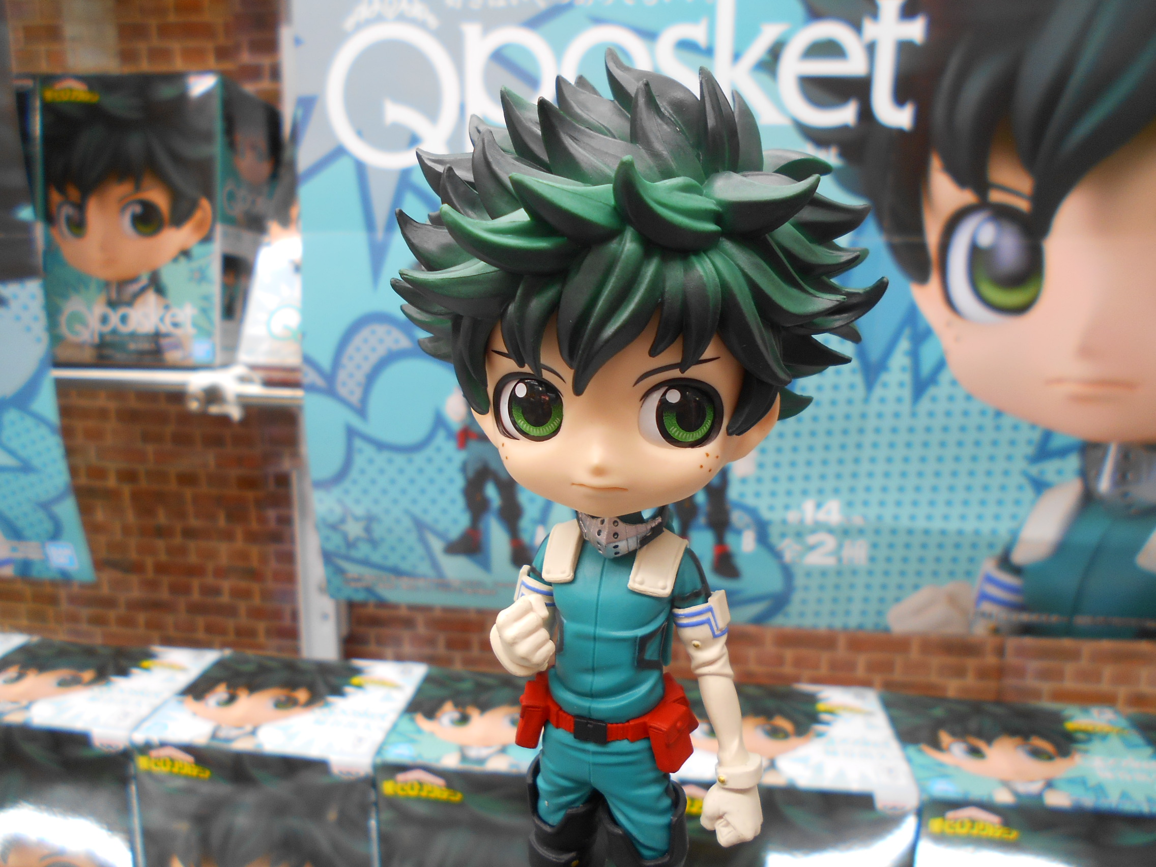 Midoriya ของแท้ JP - Q Posket Banpresto [โมเดล My Hero Academia]