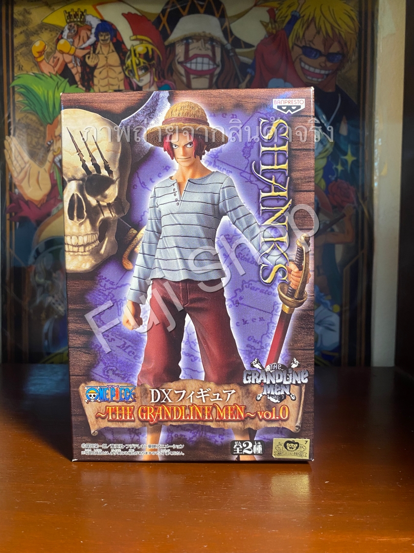 Shanks ของแท้ JP แมวทอง - Grandline Men Banpresto [โมเดลวันพีช]