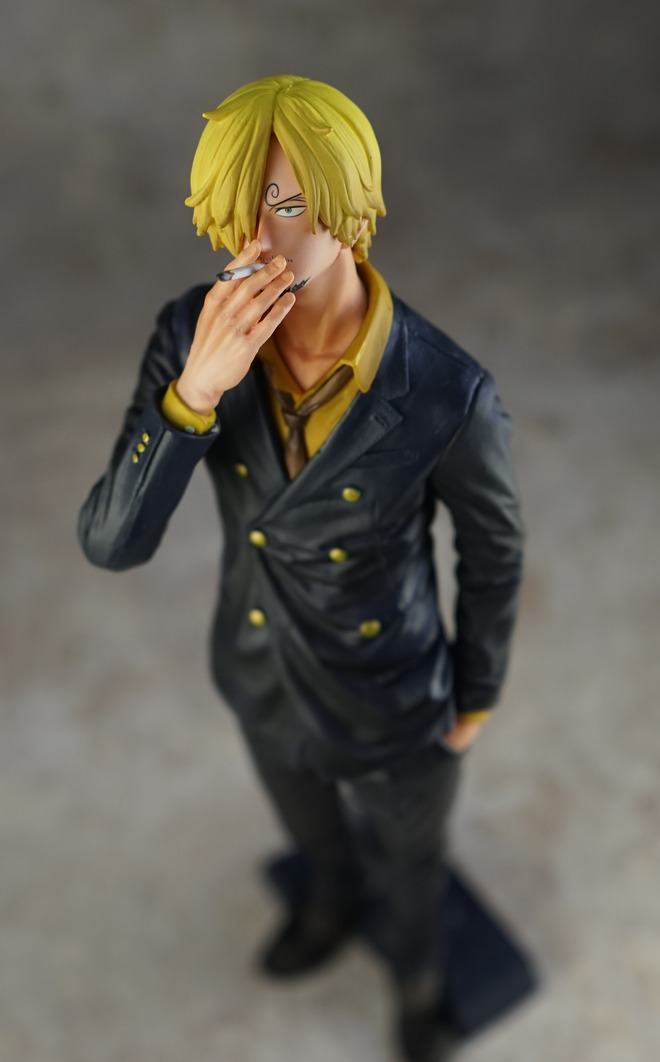 Sanji ของแท้ JP แมวทอง - King of Artist Banpresto [โมเดลวันพีช]