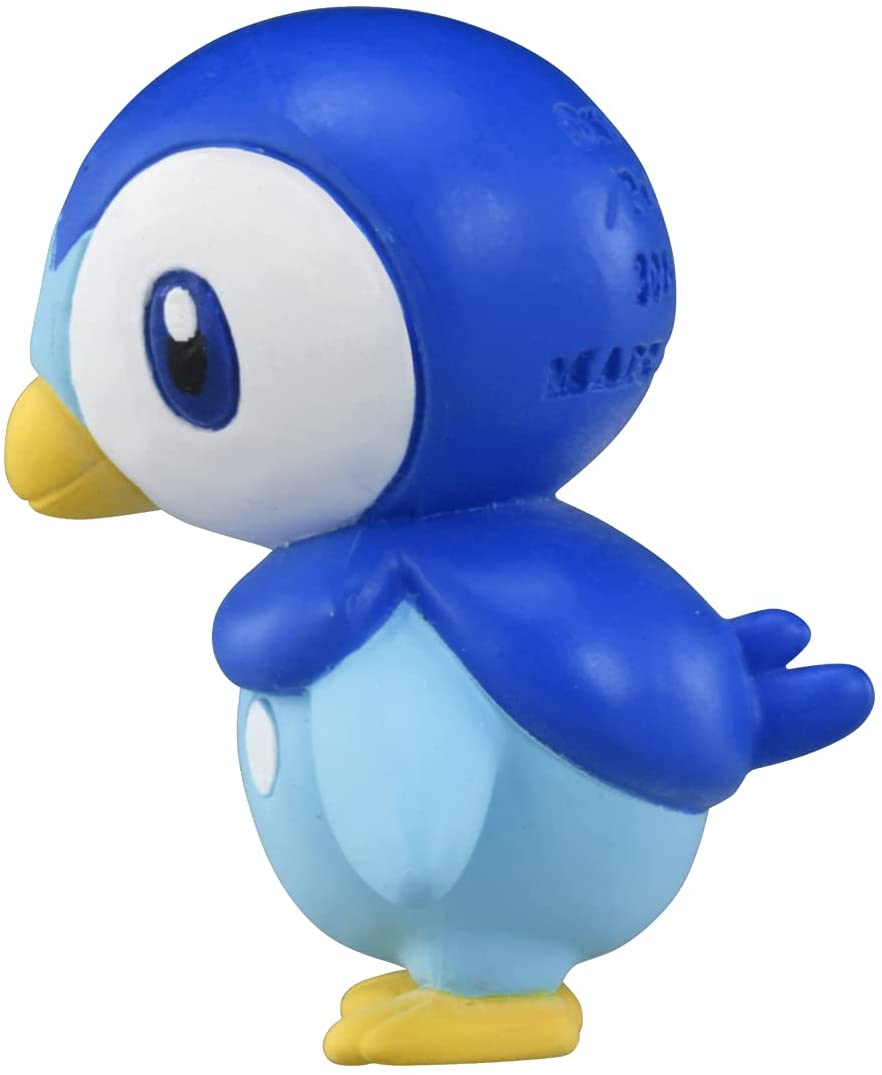 Piplup ของแท้ JP - Monster Collection Takara Tomy [โมเดลโปเกมอน]