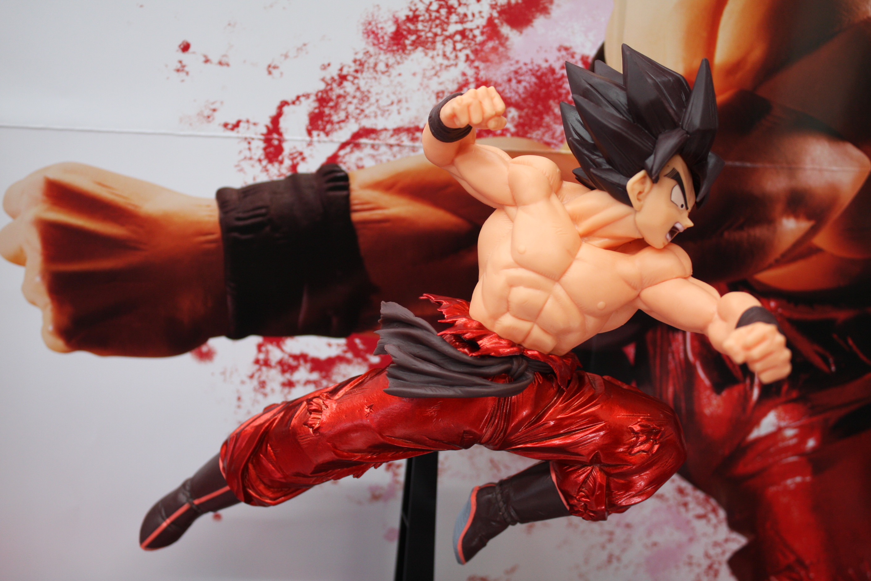 Goku ของแท้ JP แมวทอง - Blood of Saiyans Banpresto [โมเดลดราก้อนบอล]