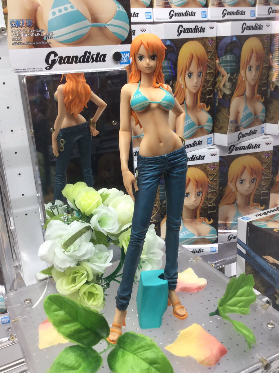 Nami ของแท้ JP แมวทอง - Grandista Banpresto [โมเดลวันพีช]