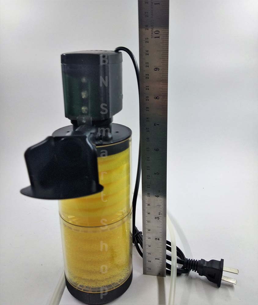 ปั้มน้ำพร้อมกระบอกกรองในตัว SOBO WP-3300A กรอง 2 ชั้น ถอดทำความสะอาดได้ เหมาะกับตู้ขนาด 24-30 นิ้ว