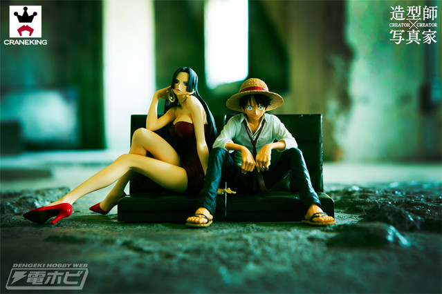 Boa Hancock ของแท้ JP แมวทอง - Creator X Creator Banpresto [โมเดลวันพีช]