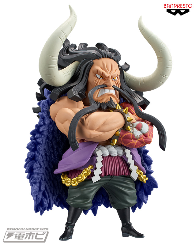 Kaido & All-Stars Set ของแท้ JP แมวทอง - WCF Banpresto [โมเดลวันพีช] (4 ตัว)