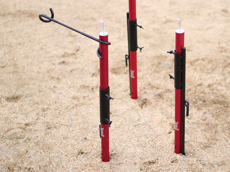 DoD Big Tarp Pole cm Red XP5-507R