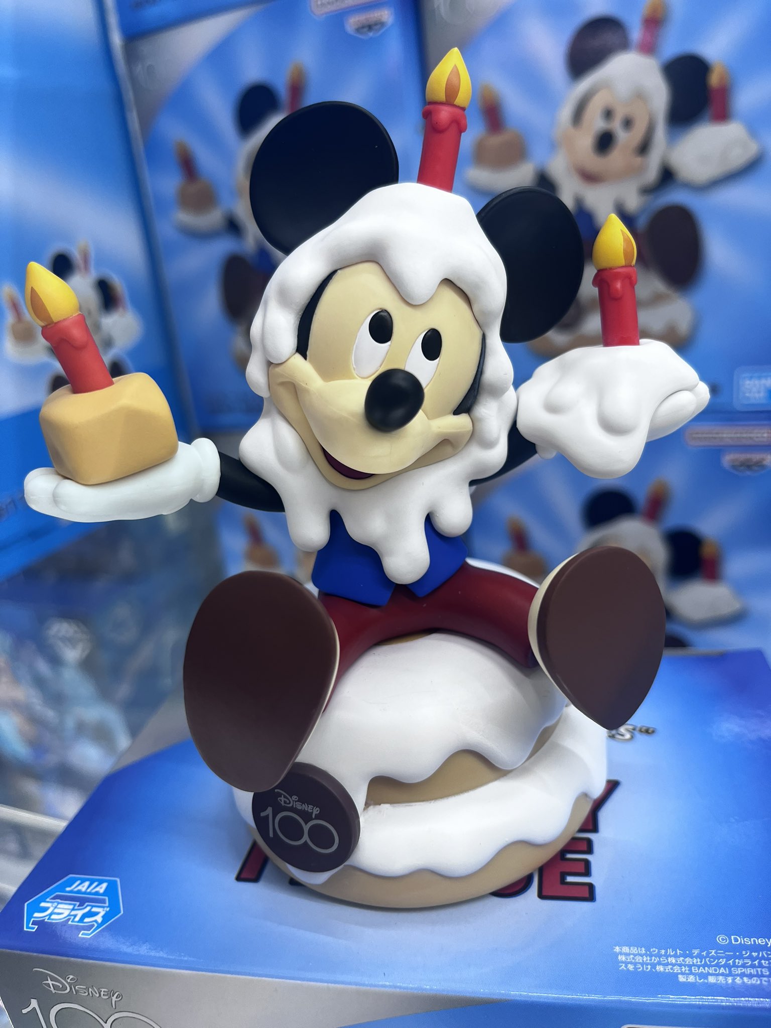 Mickey Mouse 100th ของแท้ JP - Sofvifigure Banpresto [โมเดล Disney]