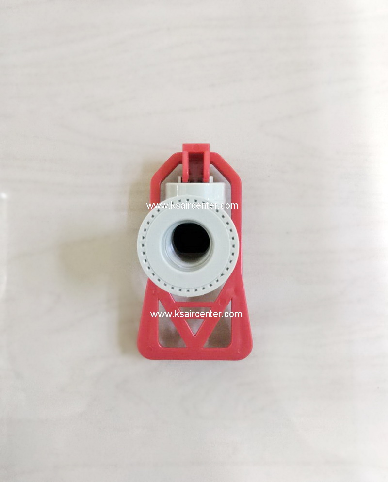 ก๊อกเกลียวใน นํ้าร้อน สีแดง SP (รหัสสินค้า 003018)