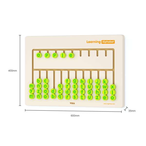 ชุดเกมติดผนังอักษรภาษาอังกฤษ สื่อการสอนอนุบาล,ปฐมวัย,ของเล่นเสริมพัฒนาการ, ของเล่นเสริมทักษะ